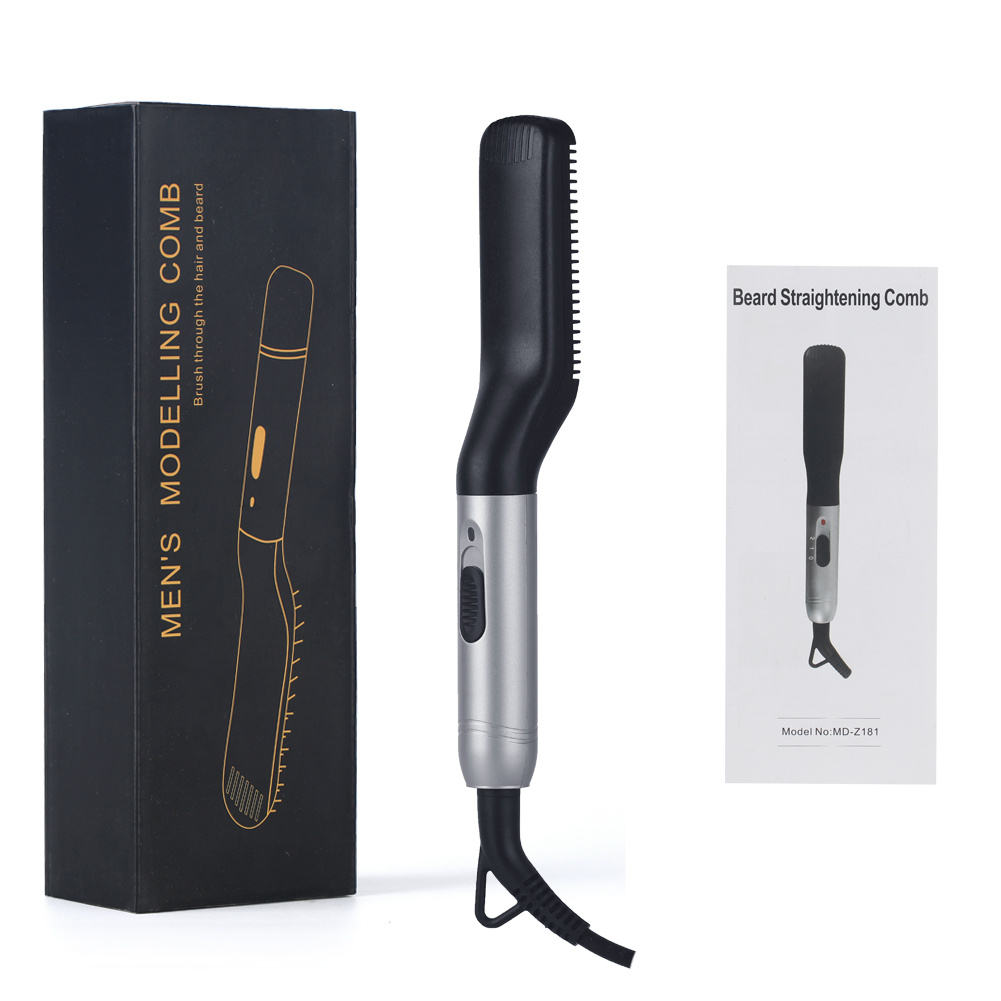Electric Comb Hot Sale Professional Hair Straightener Styler Brush for Man Hair Equipment Beauty Tooles Hair Brushes Wholesale